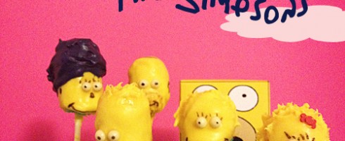 The Simpson en Cake pops !!!!
